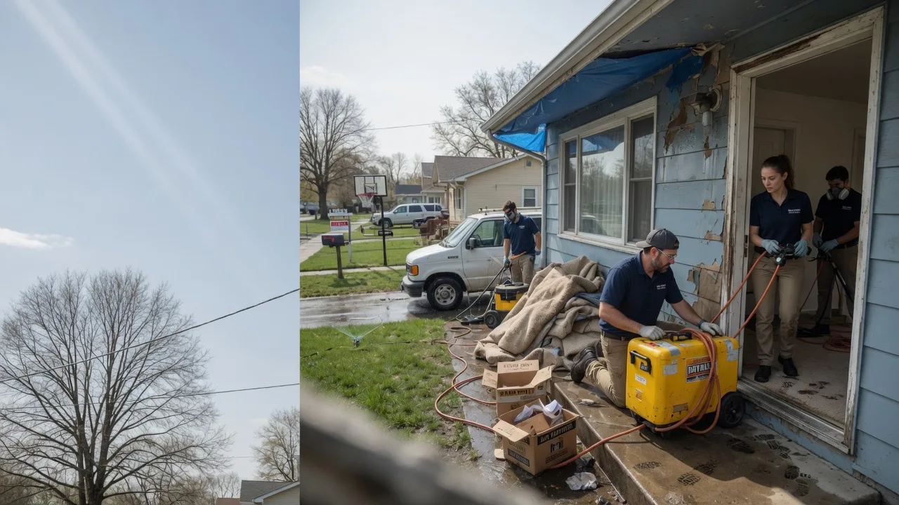 Basement Flood Cleanup in New Albany, PA near me